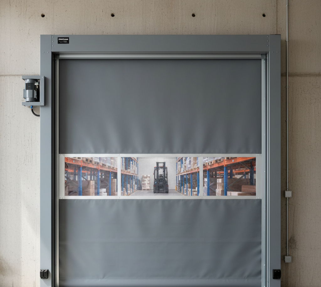 Otomatik Hızlı PVC Kapı